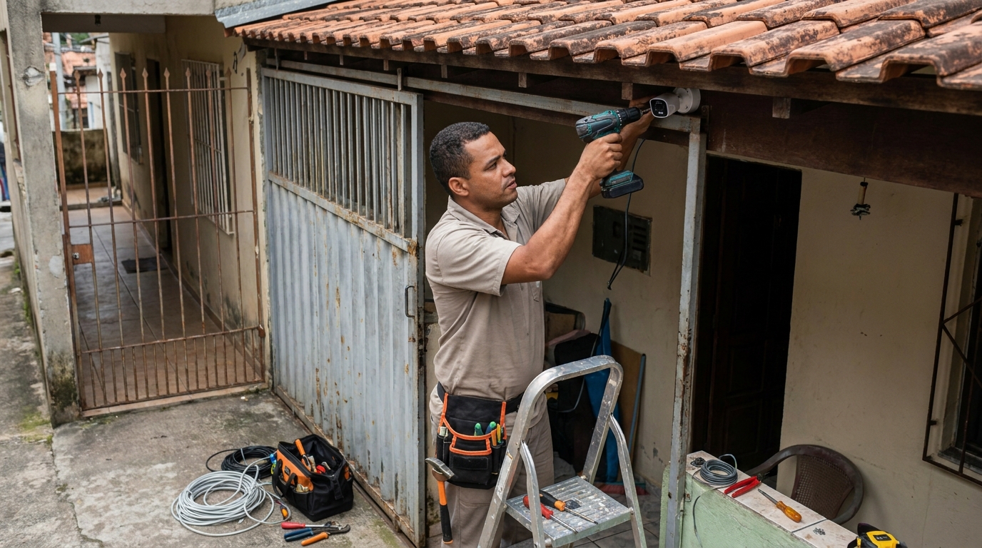 Instalação de Câmera Residencial em Porto Velho‑RO