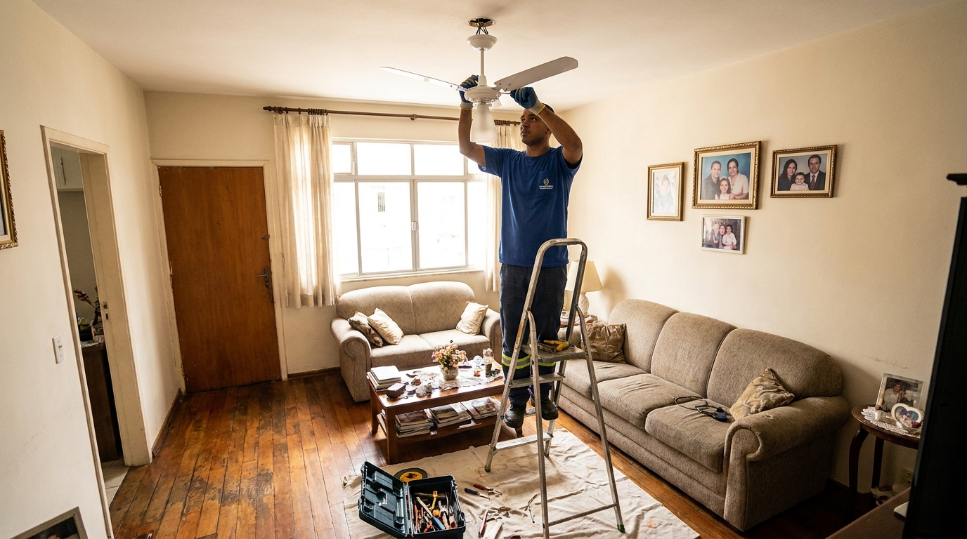 Substituição de Ventilador em Porto Velho‑RO