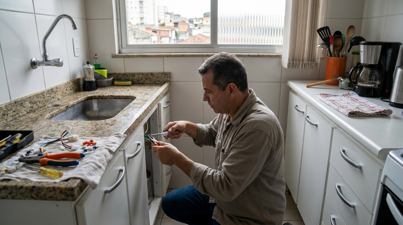 Troca de Torneira Elétrica em Porto Velho‑RO